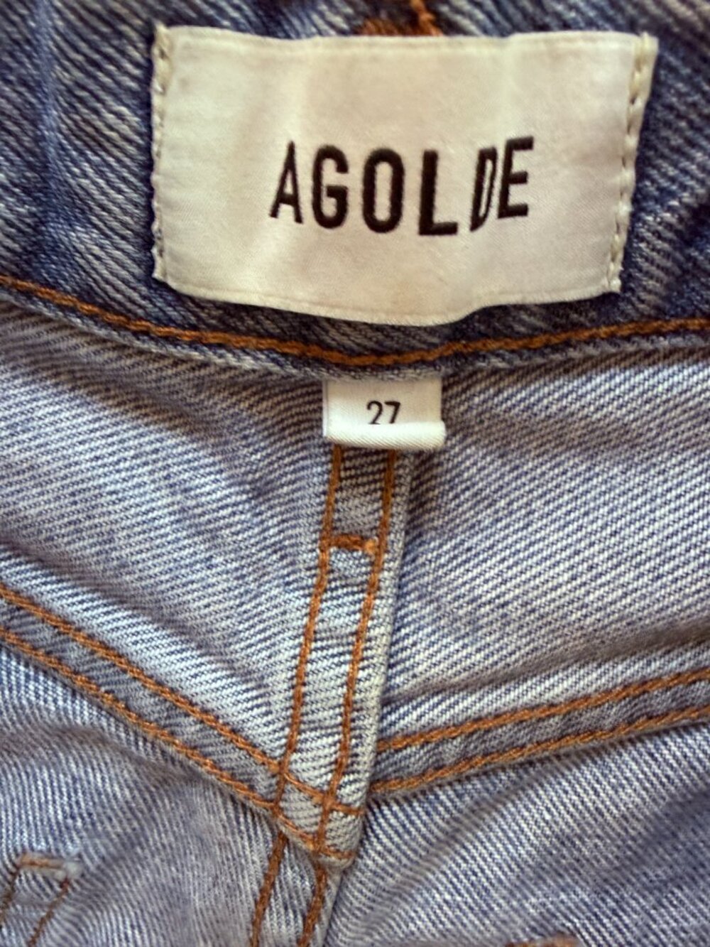 Agolde Lana Size: 27 Color: Riptide - Picture 5 of 7